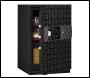Phoenix Next LS7002FB Luxury Safe Size 2 in Black with Fingerprint Lock