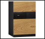 Phoenix Next LS7002FO Luxury Safe Size 2 in Oak with Fingerprint Lock