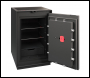 Phoenix Palladium LS8001EFO Luxury Fire Safe Size 1 Oak Wood Door with Touch Panel Keypad & Fingerprint Lock