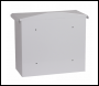 Phoenix Libro Front Loading Letter Box MB0115KW in White with Key Lock