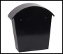 Phoenix Clasico Front Loading Letter Box MB0117KB in Black with Key Lock