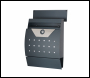 Phoenix Estilo Front Loading Letter Box MB0122KA in Graphite Grey with Key Lock