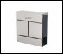 Phoenix Estilo Top Loading Letter Box MB0124KS in Stainless Steel with Key Lock