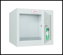 Phoenix MC0344GGK Size 1 Light Grey Medical Cube Locker with Key Lock - Code MC0344GGK