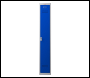 Phoenix PL Series PL1130GBE/ADD 1 Column 1 Door Personal Locker Grey Body/Blue Door with Electronic Lock - Code PL1130GBEADD