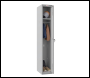 Phoenix PL Series PL1130GGK/ADD 1 Column 1 Door Personal locker in Grey with Key Lock - Code PL1130GGK