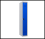 Phoenix PL 300D Series PL1133GBC/ADD 1 Column 1 Door Personal locker in Blue with Combination Lock - Code PL1133GBC
