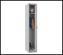Phoenix PL 300D Series PL1133GGE/ADD 1 Column 1 Door Personal locker in Grey with Electronic Lock - Code PL1133GGEADD
