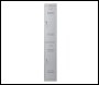 Phoenix PL Series PL1230GGE/ADD 1 Column 2 Door Personal Locker in Grey with Electronic Locks - Code PL1230GGEADD