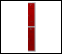 Phoenix PL Series PL1230GRK/ADD 1 Column 2 Door Personal Locker Grey Body/Red Doors with Key Locks - Code PL1230GRKADD