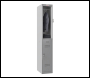 Phoenix PL 300D Series PL1233GGE/ADD 1 Column 2 Door Personal locker in Grey with Electronic Lock - Code PL1233GGE