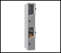 Phoenix PL Series PL1430GGC/ADD 1 Column 4 Door Personal locker in Grey with Combination Locks - Code PL1430GGC