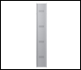 Phoenix PL Series PL1430GGK/ADD 1 Column 4 Door Personal locker in Grey with Key Locks - Code PL1430GGKADD