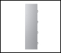 Phoenix PL Series PL1430GRK/ADD 1 Column 4 Door Personal Locker Grey Body/Red Doors with Key Locks - Code PL1430GRKADD