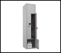 Phoenix PLZ Series PLZ1240GGC 1 Column 2 Door Personal locker in Grey with Combination Lock - Code PLZ1240GGC