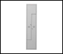 Phoenix PLZ Series PLZ1240GGK 1 Column 2 Door Personal locker in Grey with Key Lock - Code PLZ1240GGK
