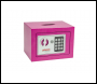 Phoenix Compact Home Office SS0721EPD Pink Security Safe with Electronic Lock & Deposit Slot