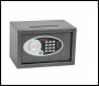 Phoenix Vela Deposit Home & Office SS0801ED Size 1 Security Safe with Electronic Lock