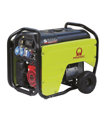 Pramac S5000 230V50Hz #AVR #CONN #DPP S5000 +CONN +AVR +DPP S Series - Professional Portable Generator - Code PD412SH2Z05