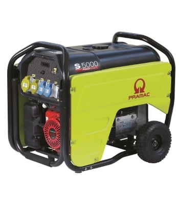 Pramac S5000 230/115V50Hz #HUK S5000 S Series - Professional Portable Generator - Code PD412SH2Z06