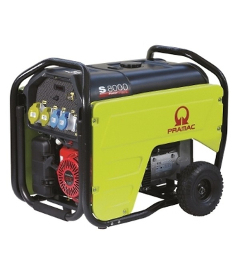 Pramac S8000 230/115V50Hz #HUK S8000 S Series - Professional Portable Generator - Code PD612SH2Z06