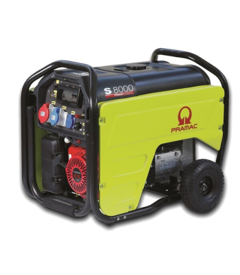 Pramac S8000 400V50Hz #AVR #CONN #DPP S8000 +CONN +AVR +DPP S Series - Professional Portable Generator - Code PD652TH2Z05