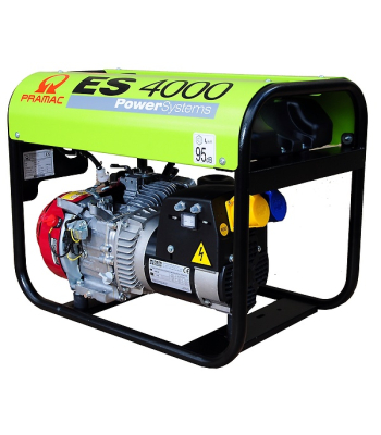 Pramac ES4000 230/115V +HUK ES4000 ES Series - Professional Portable Generator - Code PE292SH1001