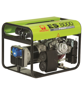 Pramac ES8000 230V 50Hz #AVR ES8000 +AVR ES Series - Professional Portable Generator - Code PE612SH1009