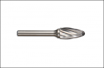 Presto Ball Nose Tree 'F' ALU Burr - Solid Carbide
