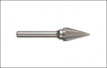 Presto Pointed Cone 'M' SGL Burr - Solid Carbide