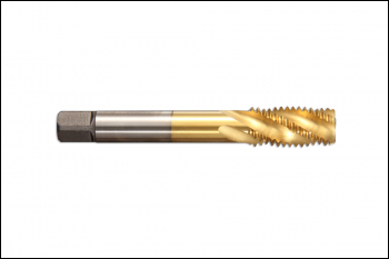 Presto HSS M Spiral Flute Tap - TiN - High Speed Steel