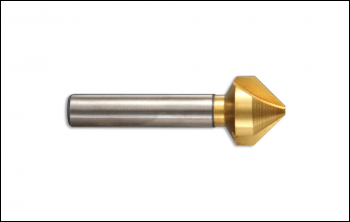 Presto 90 Degree 3 Flute S/Shk Countersink - TiN - High Speed Steel