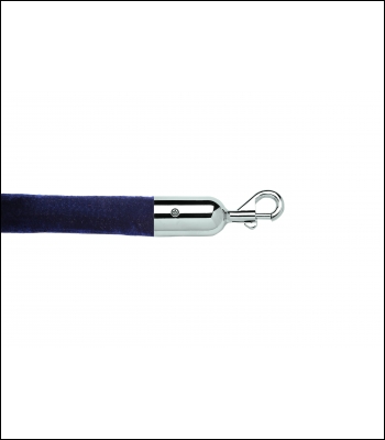 Blue Economy High Density Foam Velour 1.8m Long-25mm Diameter Rope - 230BL6