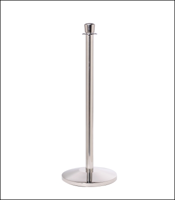 RopeMaster Free Standing Traditional Rope Crown Barrier, Sloped Base - PRC351
