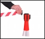 Conepro 500 Traffic Cone Mount-3.65m Belt, Yellow Housing, Red/white Chevron Belt - CP500y