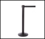 QueuePro 300 Free Standing Retractable Belt Barrier - 4.9m, 75mm Black Post - PRO300B