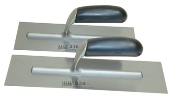 Ragni Carbon Steel Plaster Finishing Trowel with Easy-Grip Handle 11 inch  x 4? inch 