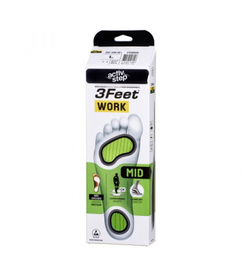 Activ-Step 3Feet Work Footbeds Mid - Code 3FW001M