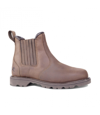 Rock Fall RF246 Plough Non-Safety Chelsea Boot - Code RF246