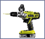 Ryobi CDA 18022B 18 Volt Cordless Autoshift 2 Speed Drill Driver (2 x 1.4Ah Volt Lithium Ion Batteries)