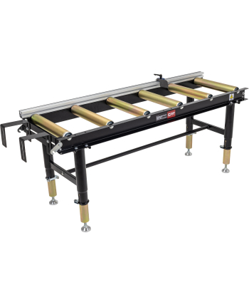 SIP Adjustable Roller Stand Table 1500mm x 400mm 400kg - Code 01395