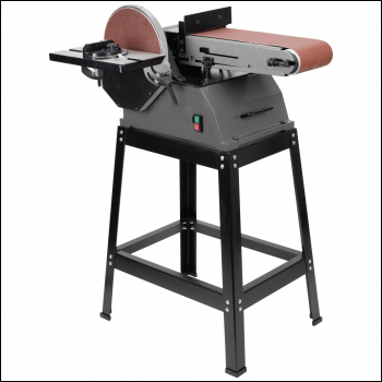 SIP 6 inch  x 10 inch  Belt Disc Sander - Code 01927