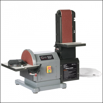 SIP 4 inch  x 8 inch  Belt Disc Sander - Code 01946