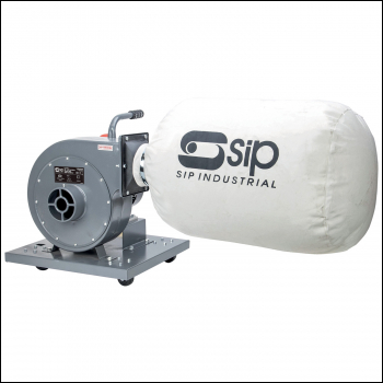 SIP 1HP Portable Single Bag Dust Collector - Code 01963