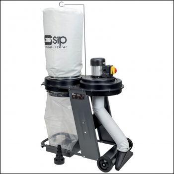 SIP Single Bag Dust Collector w/ Attachments - Code 01968