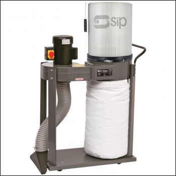 SIP 1HP Single Bag Dust Collector Package - Code 01990