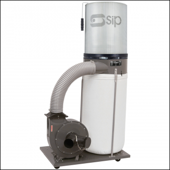 SIP 2HP Single Bag Dust Collector Package - Code 01992