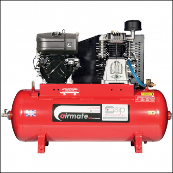 SIP LOMBARDINI 150ltr Industrial Diesel Compressor - Code 02027