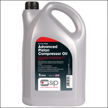 SIP 5ltr Advanced Compressor Oil - Code 02352