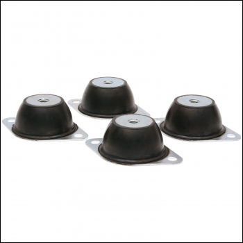 SIP 4x Heavy-Duty Anti-Vibration Mounts - Code 02359